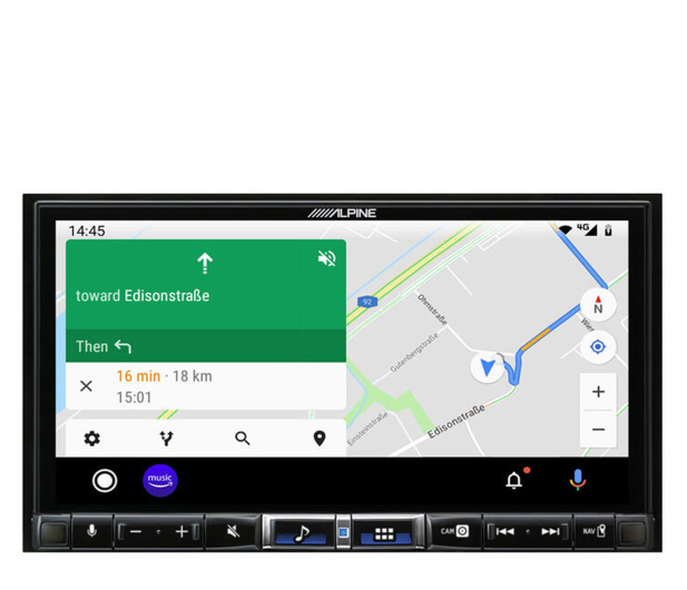Alpine iLX-705DM 2DIN 7" CarPlay + Android Auto - 1324159 - zdjęcie 2
